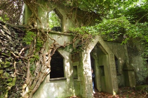 Remains of the Chapel hidden in the grounds of Dorothea